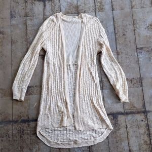 Say what women's beige cardigan